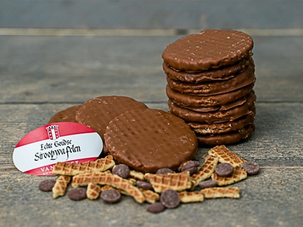 Mini chocostroopies 10 stuks